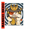 CUKROVÁ TLAČ Opłatek na Tort Cukrová hmota Japan Anime Meko + MENO