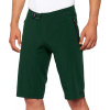 Cyklistické kraťasy 100% Celium Shorts - Forest Green L
