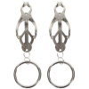 Taboom Butterfly Clamps with Ring Silver