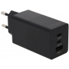 PATONA napájací adaptér Power delivery 65W 2xUSB-C/USB-A-PD 3.0