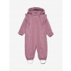 Enfant Zimný funkčný overal En*Fant - Ružový so zlatými bodkami Veľkosť: 86
