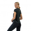 Nebbia FIT Activewear tričko “Airy” s reflexním logem 438 černá - S