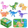 Moje prvé puzzle dinosaury plechovka 27 ks 1777