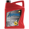Motorový syntetický olej Alpine RSL 5W-30 LA 5 litrů