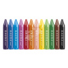 Trojhranné voskovky Wax Crayons Janod 12 farieb od 12 mes J07401