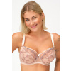 Podprsenka Azal Dalia - nevystužená Farba: Béžová, Veľkosť: 80E
