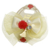 Disney Store Kráska a zviera: Gumička do vlasov s mašľou (Disney Store Japan Beauty and the Beast Yellow Organza Ribbon Hair Tie)