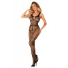 Obsessive Bodystocking N123 Farba: Čierna, Veľkosť: S/M