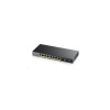 Zyxel GS1100-10HP v2 10-port Desktop Gigabit PoE Switch, 8x gigabit PoE RJ45, 2x SFP, 120W PoE budget GS1100-10HP-EU0102F