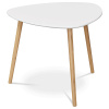 Autronic BONTEC Konferenčný stolík 55x55x45cm, mdf, biela, AF-1134 WT Farba: Biela