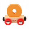 Drevený vlak Bigjigs Rail - Písmeno O