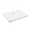 Swiss aqua technologies Umyvadlo SAT Brevis 60x45 cm otvor pro baterii uprostřed SATBRE6045S
