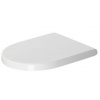 Duravit Starck 3 WC sedátko 37,1x41,6 cm flautový pánt Duroplast Vital poklop Biela 0062410000