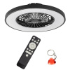 Stropný ventilátor Rabalux Dalfon2 71334 čierny