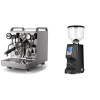 Rocket Espresso Mozzafiato FAST V + Eureka Atom Specialty 65, black