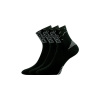 VoXX ponožky Codex 3 páry čierna
