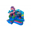 Skákací Hrad so šmýkačkou a strieškou | EU výroba | 4,6 × 3,7 m – 3D motívy TÉMATIKA: Morská panna