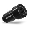 AXAGON PWC-5V5, SMART nabíječka do auta, 2x port 5V-2.4A + 2.4A, 24W PWC-5V5