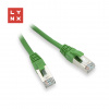 LYNX FTP patch kabel Cat5e PVC, CCA, 15m, zelený LX-FTP5E-150-GREEN