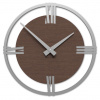 CALLEADESIGN Dizajnové hodiny 10-031n natur CalleaDesign Sirio 38cm (viac dekorov dyhy) Design wenge - 89