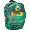 Predškolský batoh jeden -Chamber Lego Ninjago Lego Boys, Girls Shades of Green, Shades of Yellow and Gold, Multi -Colored (Lego Ninjago Lloyd Prescholeler Backpack 10030-2201)