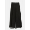 NOHAVICE KARL LAGERFELD FAN LACE PANTS BLACK