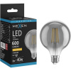 Mexen Vintis Žiarovka filament LED E27, G95, 8W, Teplá - 2200K, 600 lm, smoke - L157-E27-0822-70