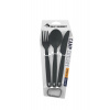 Sada príborov SEATOSUMMIT Camp Cutlery Set 3kusy šedá
