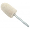 Leštiaci filc so stopkou 30 x 50 x 6 mm, kužeľ, XL-TOOLS