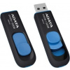 ADATA DashDrive Series UV128 32GB USB 3.0 flashdisk, výsuvný, čierny+modra AUV128-32G-RBE