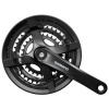KLIKY SHIMANO TOURNEY FC-TY501 48/38/28 ČERNÉ 170MM