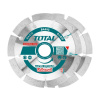 TOTAL Kotúč diamantový rezný segmentový, suché rezanie, 2ks TAC21111532