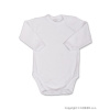 NEW BABY Body dlhý rukáv biele 100% bavlna Veľ. 86