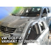 Deflektory - VW Golf VI Combi 2008-2012 (+zadné)