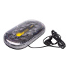 Modro-červená LED rampa 12/24V - 48x LED / magnetická / ECE R65, R10 (325x185x50mm)