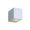 Lucide 22860/05/31 Exteriérové nástenné svietidlo ZORA-LED Wall Light GU10/5W biele