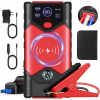 NÚDZOVÝ NAPÁJACÍ ZDROJ PRE ŠTARTOVANIE AUTA POWER BANK 28000MAH S LED SVETLOM