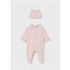 Mayoral Set Overal a Čiapky Baby Rose