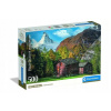 Puzzle 500 dielikov 35597 Pôvabný Matterhorn Compact Clementoni