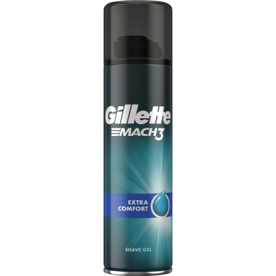 Gillette Mach3 gél na holenie Extra comfort 200 ml