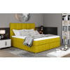 Boxspring Glossy Látka: Omega 68, Rozmer: 160 x 200