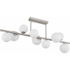 Globo Lighting Riha stropné svietidlo x3.5 W opálové sklo-niklová 56140-9D