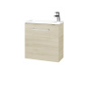 Dreja Skrinka pod umývadlo HOST SZD 50 - D24 Ohio / Úchytka T03 / D24 Ohio / Levé