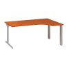 Interiér Říčany Ergonomický stôl ProOffice C 180 x 120/80 cm, pravý, čerešňa