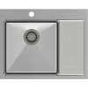 Kuchynská batéria - Kvadron oceľový umývadlo 60x48 cm pridal (Kuchynská batéria - Kvadron oceľový umývadlo 60x48 cm pridal)