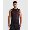 Pánský rashguard - funkční triko Venum G-Fit Air - bez rukávů - Deep Black/Fire Red Velikost: M