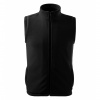Vesta fleece unisex Rimeck Next - čierna, XS