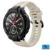 Silikónový remienok – Xiaomi Huami Amazfit T-Rex / T-Rex Pro – béžová