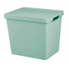 Tontarelli Úložný box s vekom MAYA XL - 23,9 l - zelená 8034753814