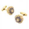 Knoflickarna.CZCufflinks Africana flower0986